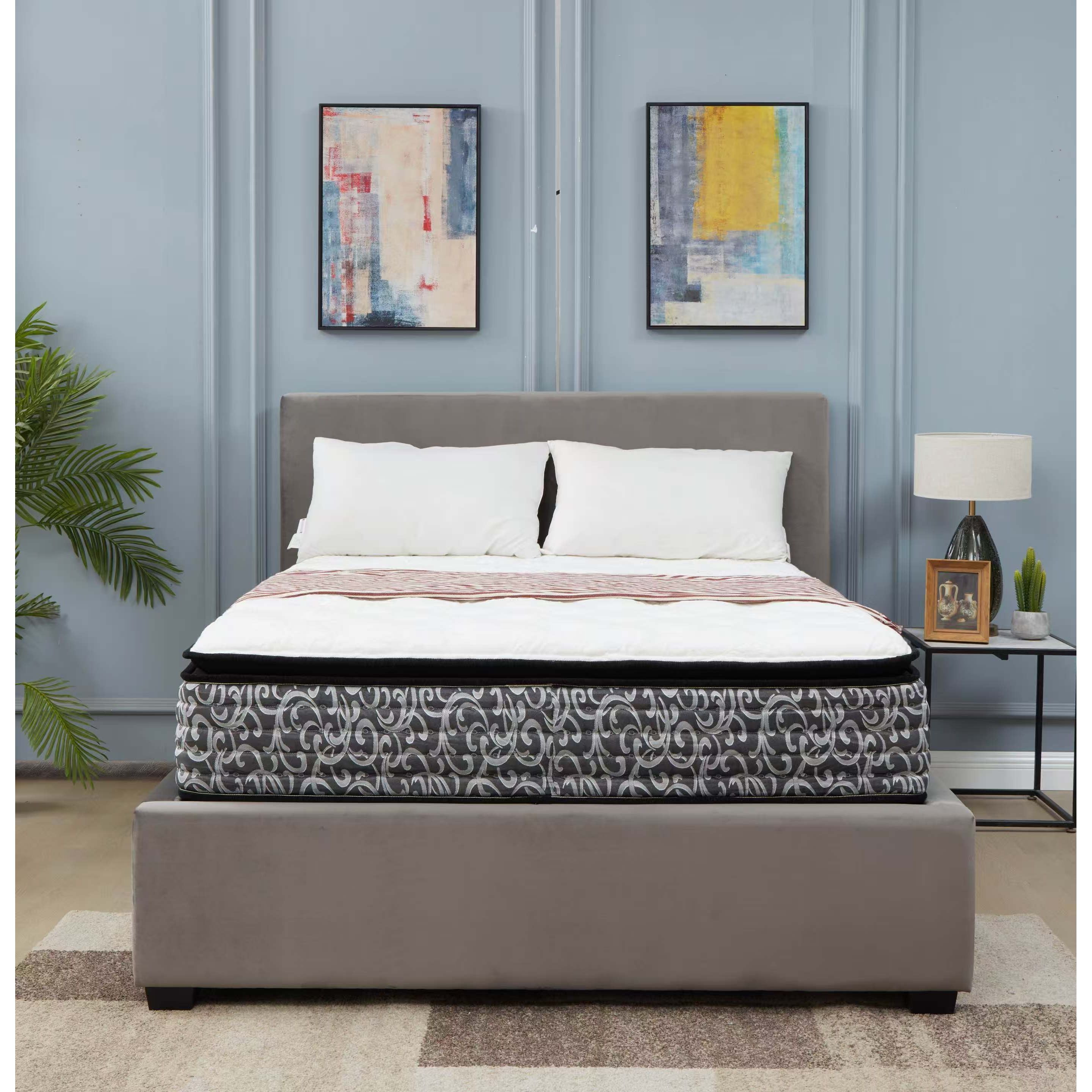 Gray New Era Elite Gel pillowtop mattress